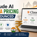 Claude AI India pricing announced with Indian Rupee subscription plans for users in India