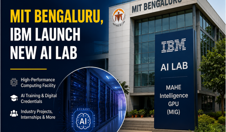 MIT Bengaluru IBM AI Lab with high-performance computing facility