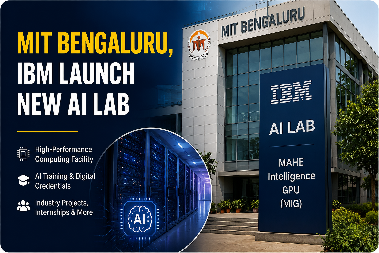 MIT Bengaluru, IBM Launch New AI Lab