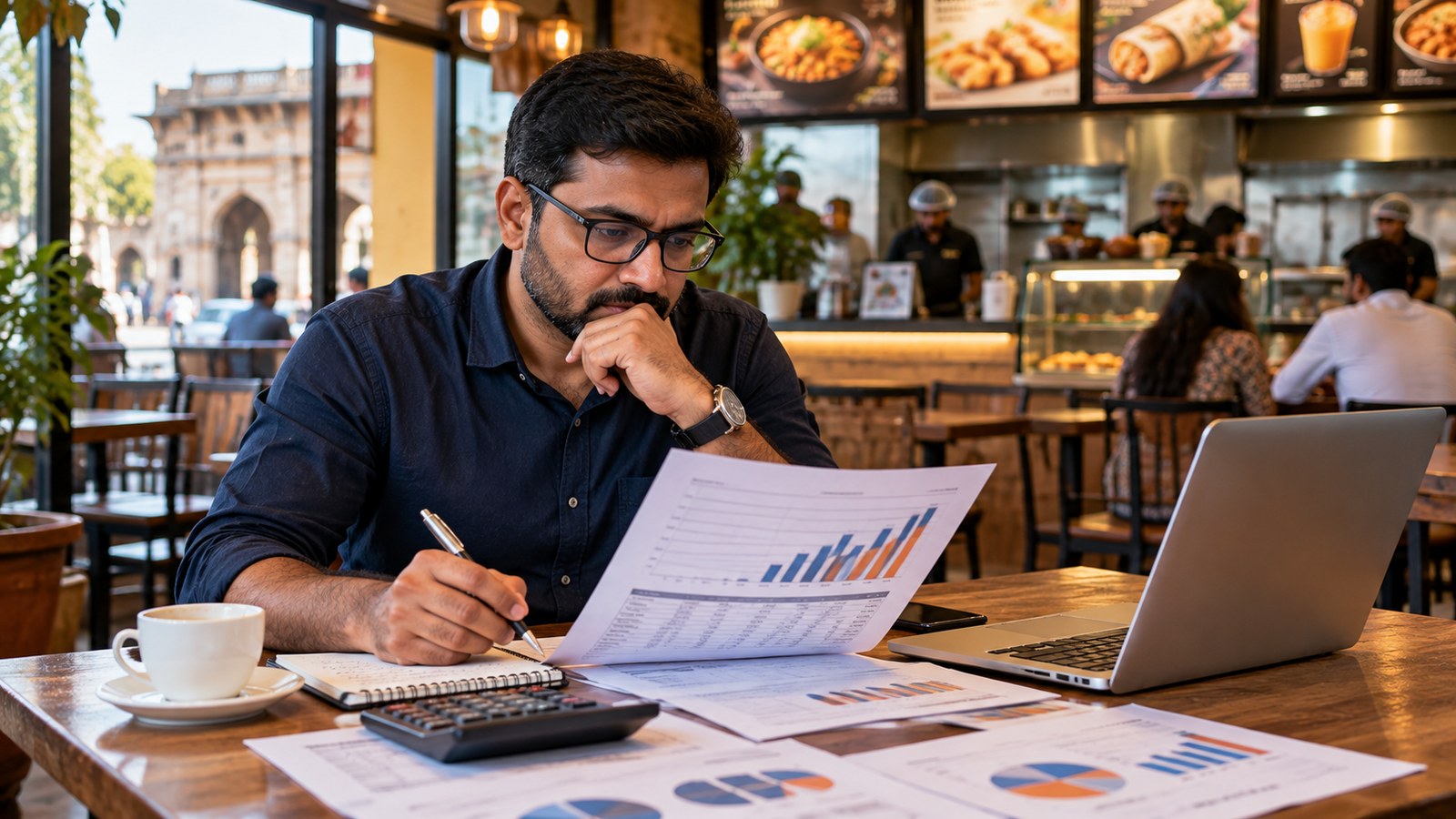 Food Franchise ROI in Ahmedabad: What If Sales Are Lower Than Expected?