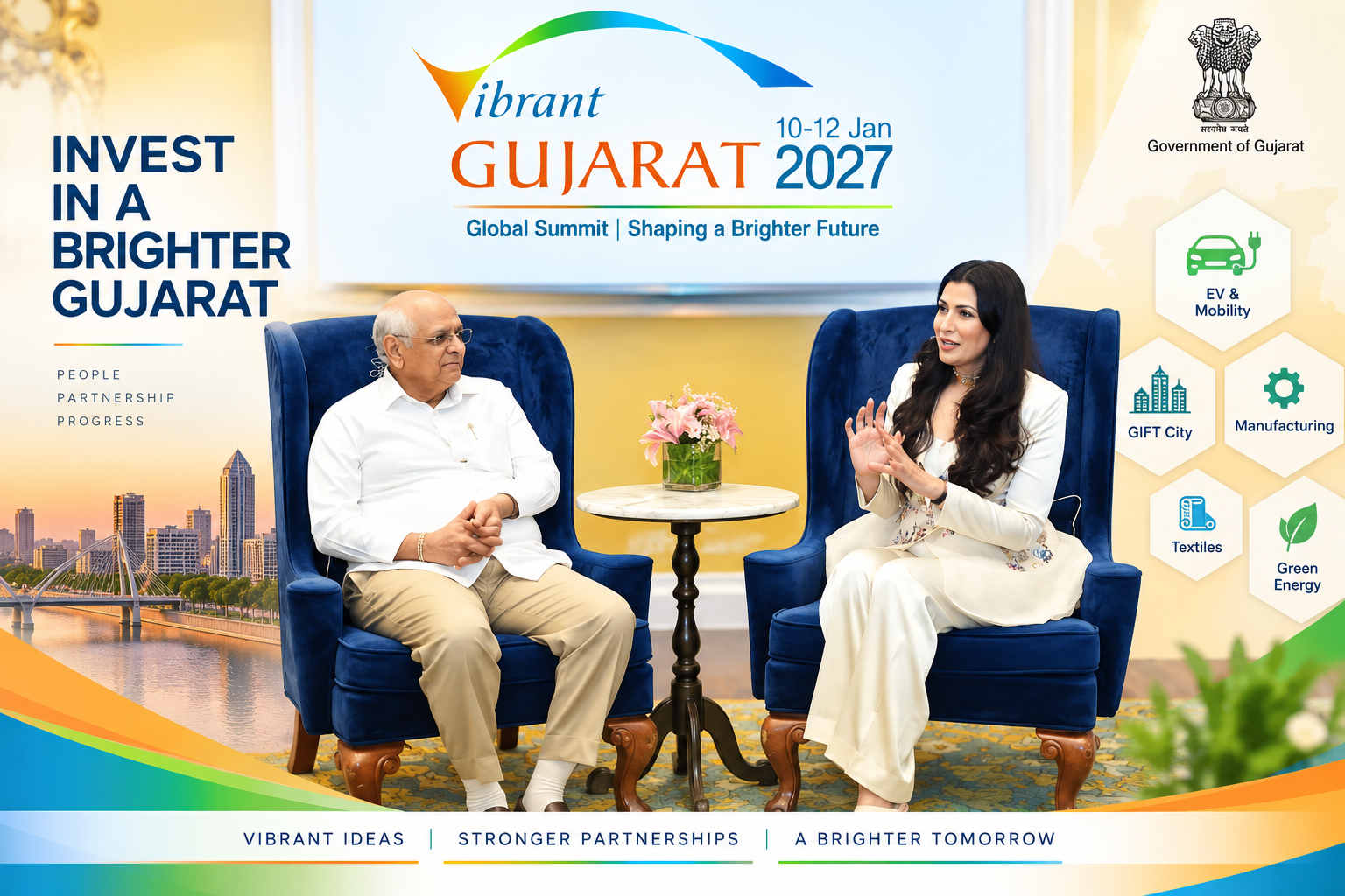 Vibrant Gujarat Summit 2027: મુંબઈમાં CM ભુપેન્દ્ર પટેલની ઉદ્યોગપતિઓ સાથે બેઠક