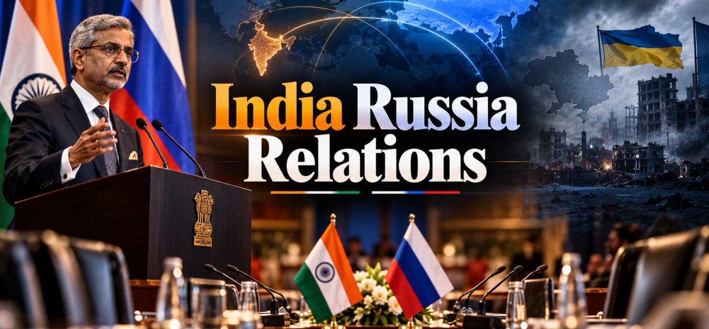 India Russia Relations and Jaishankar remarks on India's ties with Russia
