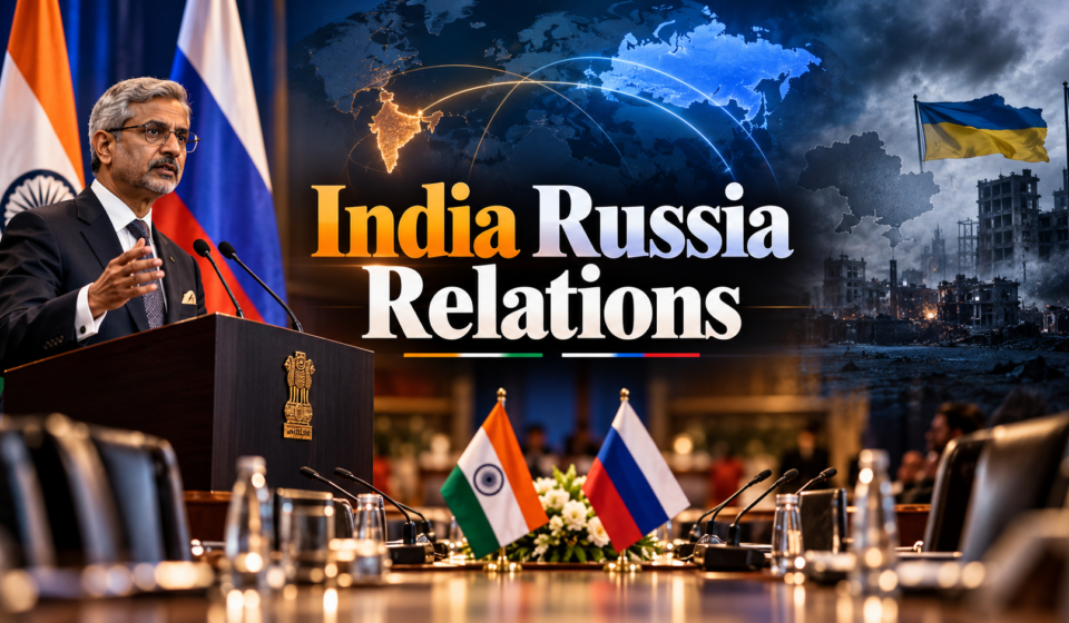 India Russia Relations and Jaishankar remarks on India's ties with Russia