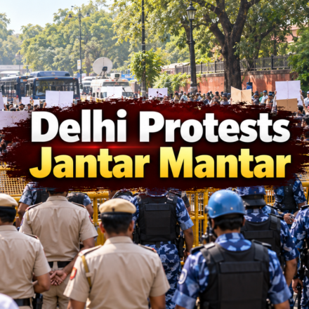 delhi-protests-jantar-mantar-150-detained