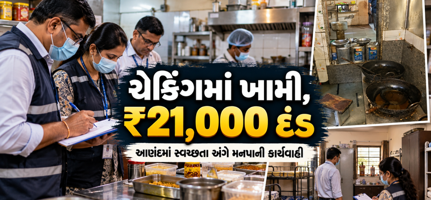Anand Food Safety Inspection by municipal health officials